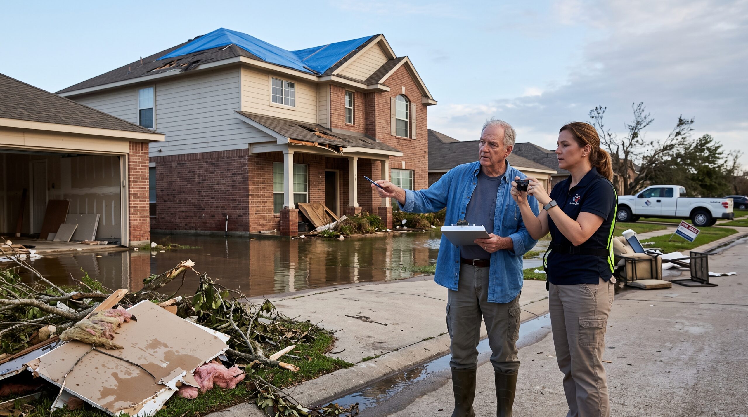 Texas property tax disaster relief after hurricane or storm damage