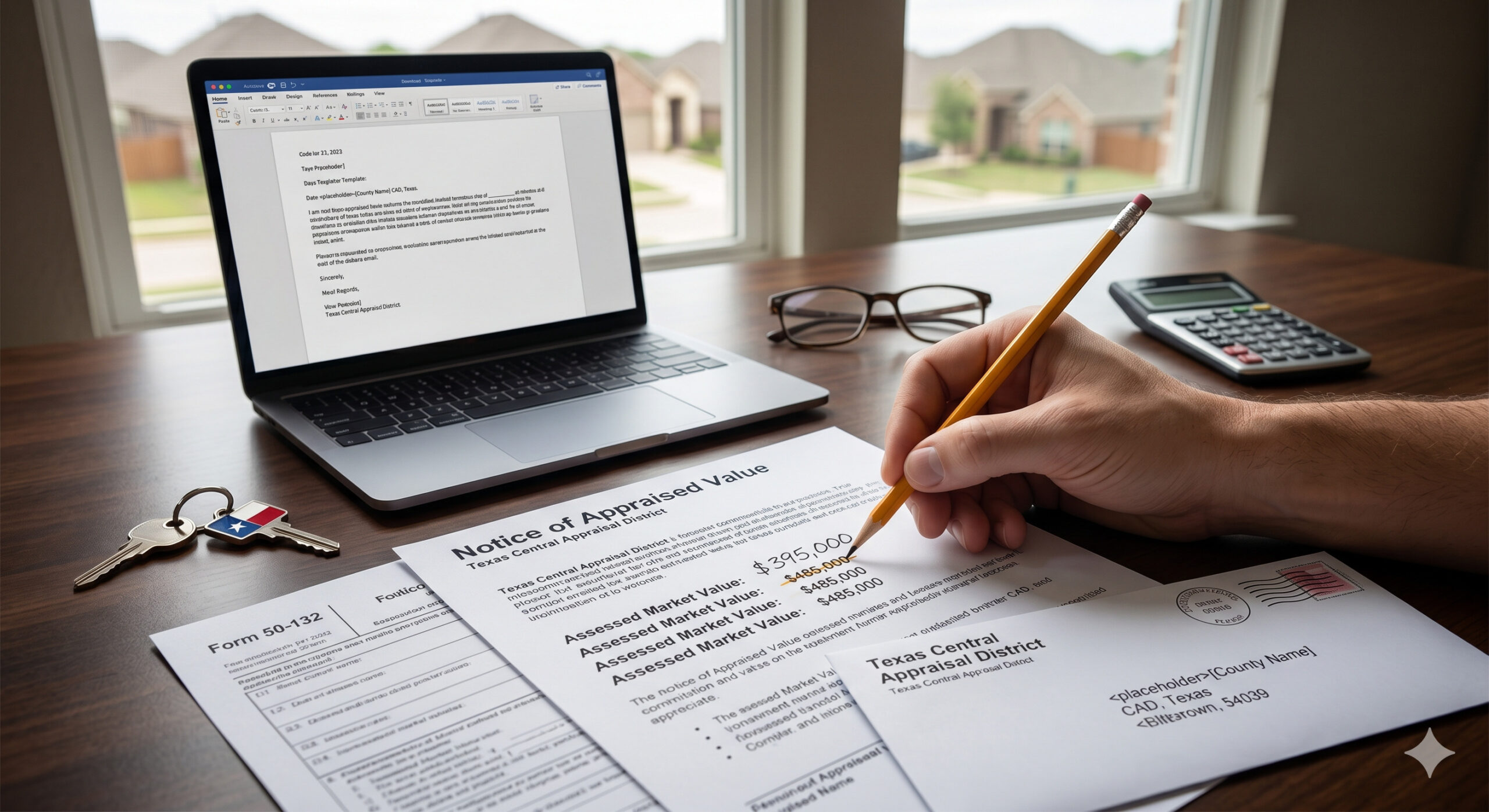 Texas Property Tax Protest Evidence Packet