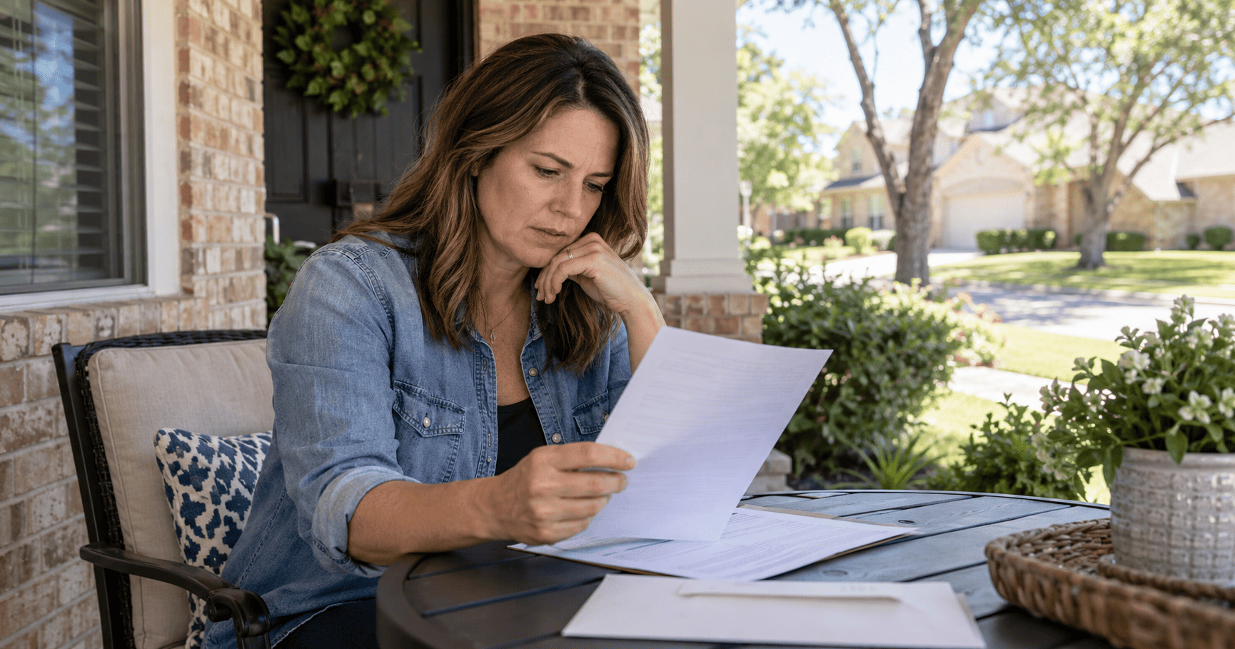 Texas property owner reviewing a property tax protest result