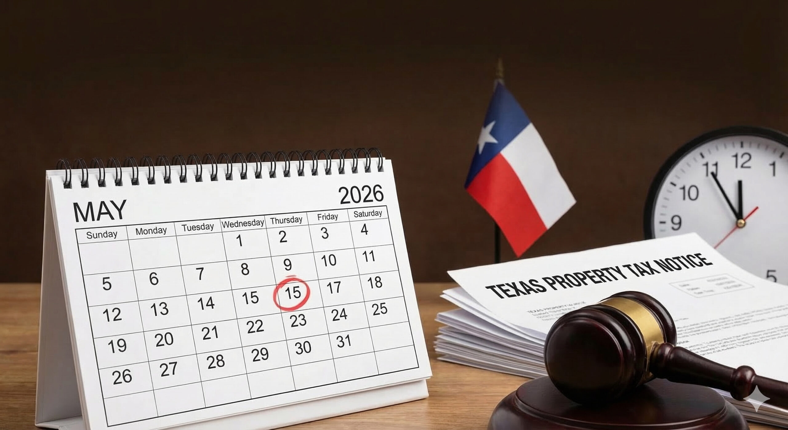 2026 Texas Property Tax Deadline Calendar