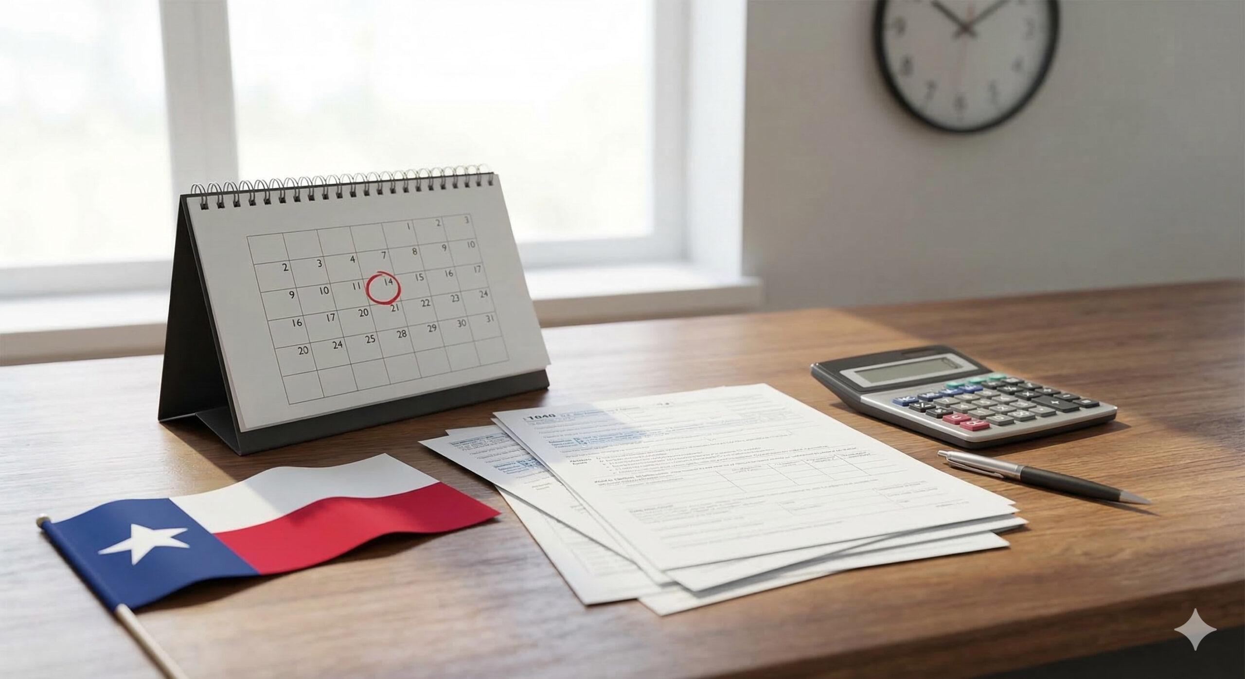 2026 Texas Property Tax Deadlines Calendar